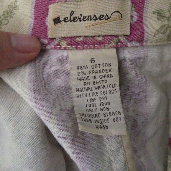 Elevenses Anthropologie Floral Blazer Jacket Sz 6 - Picture 7 of 8